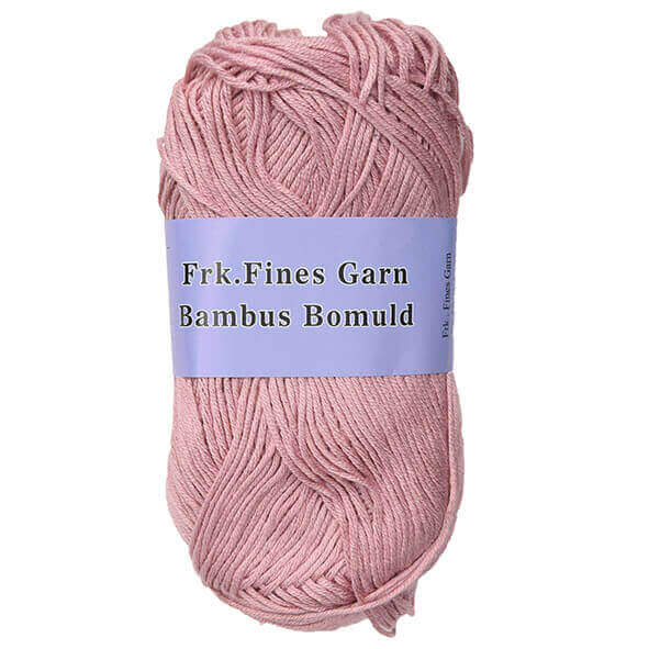 50% Bambus Bomuld - Peach Beige 1516 Fines Garn